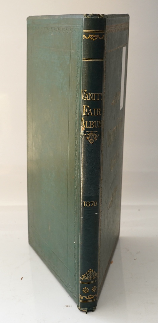 The Vanity Fair Album ... with biographical and critical notes. (Edited) by Jehu Junior (i.e. Thomas Gibson Bowles). vol.II - with 52 (ex. 53) chromolithographed plates (by 'Ape', i.e. Carlo Pellegrini & Others); publish